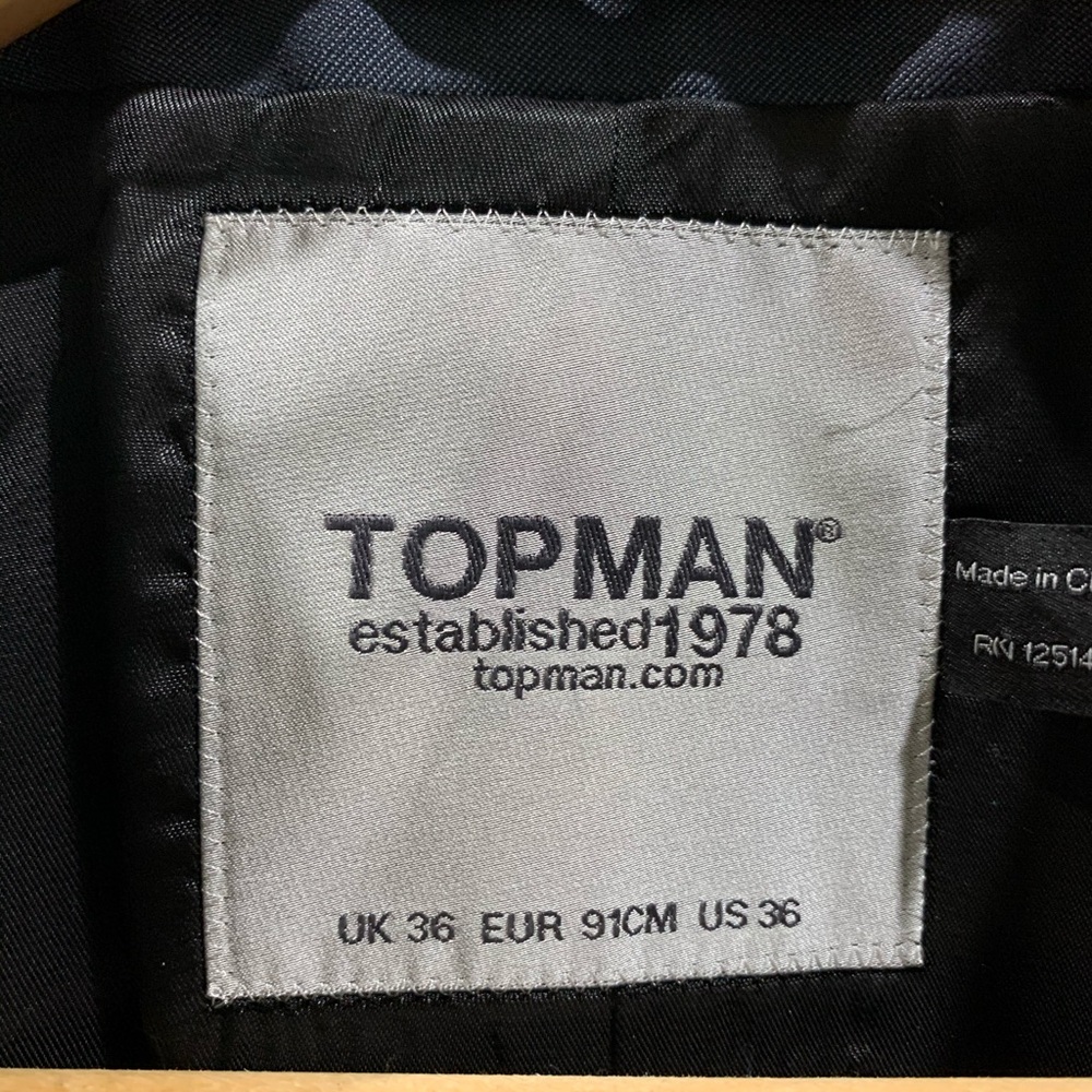 Topman men’s waistcoat  size 36